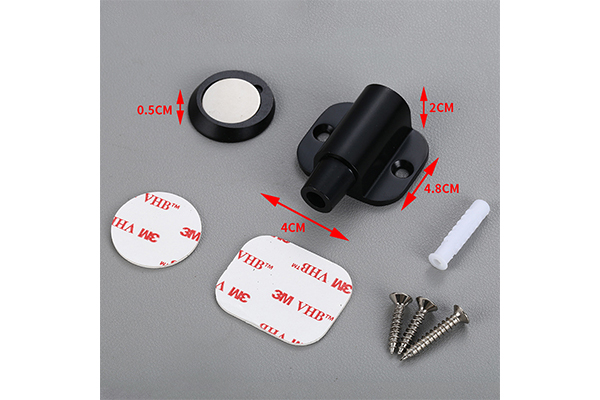 Invisible Zamak Door Stopper Magnetic Floor Mount Hidden Door Stopper Magnetic Metal Door Stop Chaolang Hardware