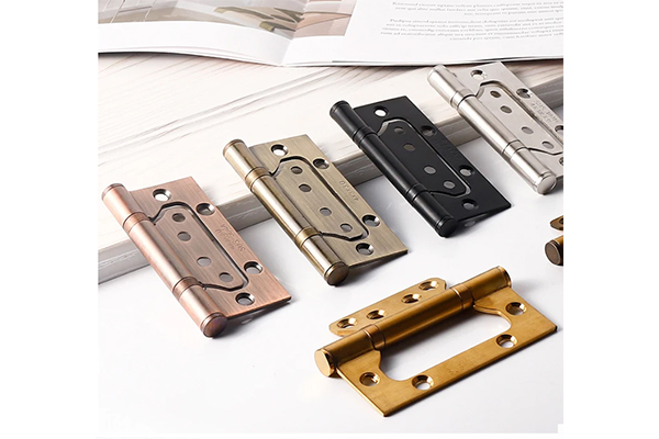 High Quality 5inch Flush Door Hinge Stainless Steel Modern Concealed Butterfly Design Fire-Rated Brass for Wooden Windows