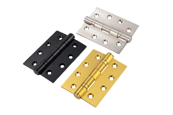 Heavy Dut Stainless Steel 2 Ball Bearing Furniture Door Hinges Modern Design Cabinet Metal Pivot Door Hinge Hardware Accessories